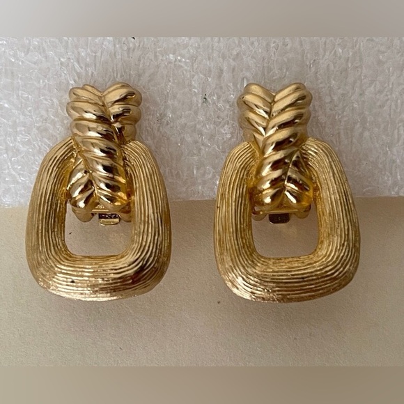 Vintage Christian Dior earrings CD‎ - Picture 2 of 4